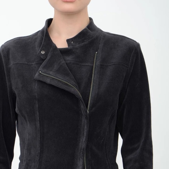 Elaine Kim Leather Moto Jacket - Picture 1 of 4